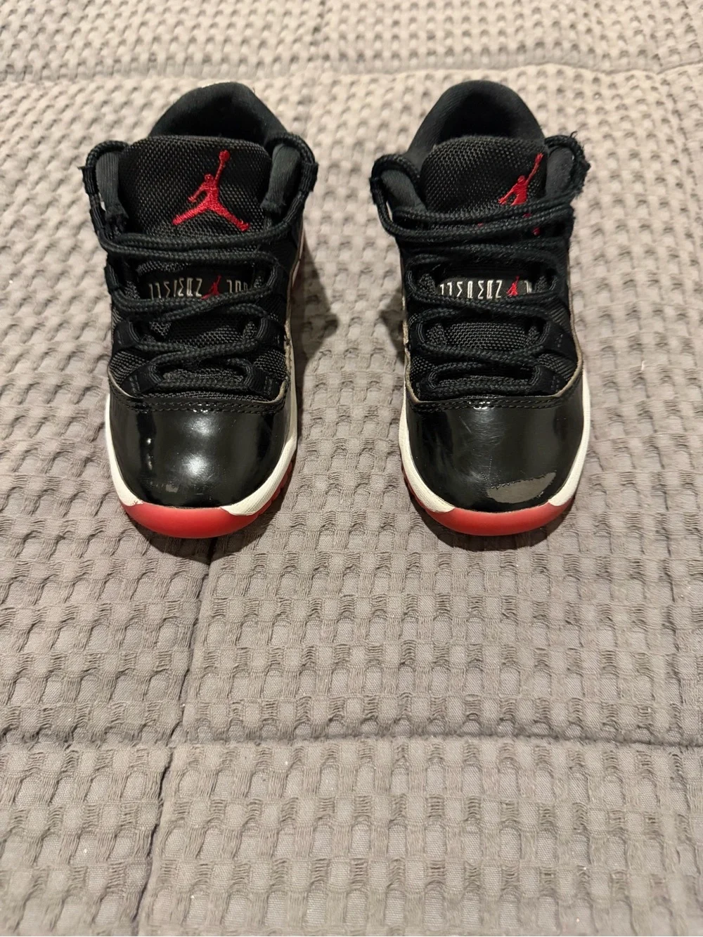 Nike Air Jordan 11 Retro Low “Bred” Toddler Shoes – Size 11C